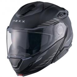 NEXX Helmets Casca de motocicleta rabatabila Nexx X. Lifetour Globe negru-gri mat lichidare (NEX01XLT0148015700)