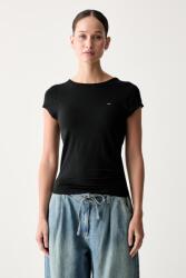 Tommy Jeans tricou pentru femei, cu vâscoză 9BY2-TSDZM1_99X (DW0DW22802)
