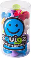 Fat Brain Toys Squigz Starter , Set de constructie cu 22 de piese cu ventuze (F0881DT)