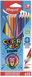 Maped Színes ceruza MAPED Color Peps Strong háromszögletű 12 darabos (862712) - vectraline