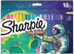 Sharpie Комплект перманентни маркери Sharpie 18 цвята, 2232932 (32534-А-2232932)
