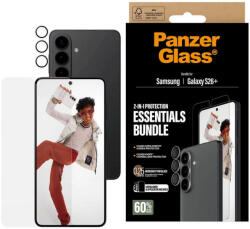 PanzerGlass Bundle Essentials 2 în 1 pentru Samsung S26+, PanzerGlass
