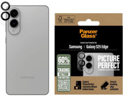 PanzerGlass Protecție lentile cameră PicturePerfect pentru Samsung S25 Edge, Negru, PanzerGlass