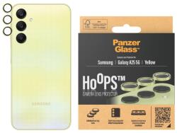 PanzerGlass Protecție lentile cameră Hoops pentru Samsung A25 5G, Galben, PanzerGlass