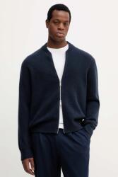 Calvin Klein gyapjú kardigán - sötétkék L - answear - 56 990 Ft