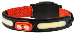 Somogyi Elektronic SOMOGYI NEBO NEB-HLP-0021-G CURVBEAM 600 FLEX fejlámpa, 600 lumen, 1100mAh, COB LED, IPX4, 180°-os világítás (NEB-HLP-0021-G (H))