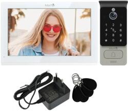 Mentor VideoInterfon Smart Mentor SVK4102W 4 fire, WiFi, PIN, Card, App Tuya, 10 inch IPS, DVR, FHD, 2MP, IP66, Alb (MMDSVK4102W)