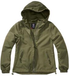 Brandit Summer Windbreaker Frontzip női kabát - Olive - M (2586278)