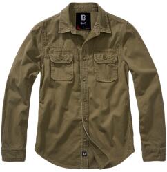 Brandit Vintageshirt Long Sleeve női ing - Olive - XS (2586246)