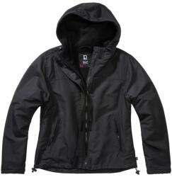 Brandit Windbreaker Frontzip női kabát - Black - XL (2586305)