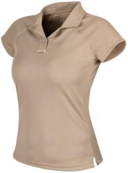 Helikon-Tex Women's UTL TopCool Lite thermoaktív galléros póló - Khaki - L (41266)