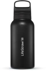 LifeStraw Go 2.0 Stainless Steel vízszűrő kulacs 1 l - Nordic Noir (1950976)