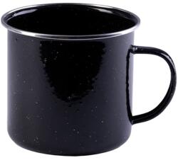 Mil-Tec Western acél bögre 350 ml - Black (337679)
