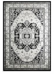Eurofirany Szőnyeg 120x170 Elora dísz fekete krém design