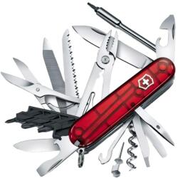 Victorinox Cyber Tool L zsebkés - Transparent Red (2608835)