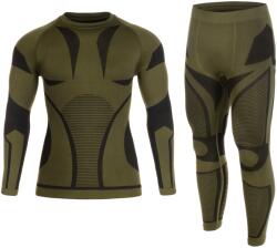 Mil-Tec 4-Way Stretch Performance termoaktív fehérnemű - Olive - L/XL (335863)