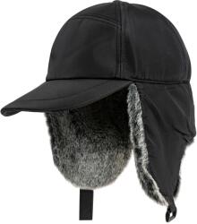 MFH Fox Outdoor Merino Trapper téli sapka - Black (191471)