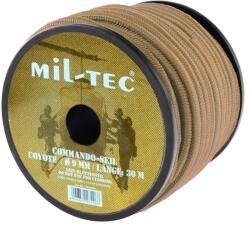 Mil-Tec Commando kötél 30 m x 9 mm - Coyote (60730)