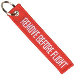 MILTEC Remove Before Flight kulcstartó - Red (2255750)