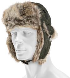 Mil-Tec Winter Faux-Fur sapka - Olive - M (190300)