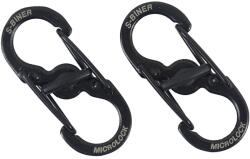 Nite Ize S-Biner MicroLock karabiner Black - 2 db (14556)