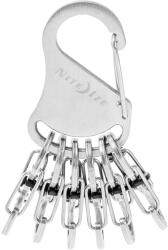 Nite Ize S-Biner KeyRack Locker KLK-11-R4 kulcstartó - Silver (24502)