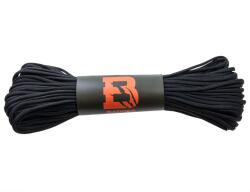 Badger Outdoor 550 Paracord ejtőernyőzsinór 30 m - Black (18080)