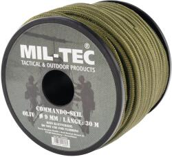 Mil-Tec Commando kötél 30 m x 9 mm - Olive (60731)