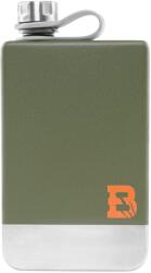 Badger Outdoor Hip Flask Jerry lapos zsebben hordható palack 266 ml - Olive (340222)