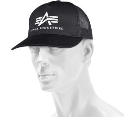 Alpha Industries Basic Trucker Cap baseball sapka - Black (256147)