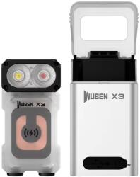 WUBEN X3 Pro White zseblámpa + alumínium töltődoboz - 700 lumen (2867233)