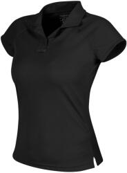 Helikon-Tex Women's UTL TopCool Lite thermoaktív galléros póló - Black - S (45757)
