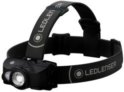 Ledlenser MH8 Black/Black fejlámpa - 600 lumen (58980)
