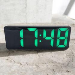  Led Ébresztőóra Dátum, Hőmérséklet, Riasztás, Hangvezérlés, Éjszakai üzemmód