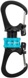 Nite Ize SlideLock 360 st. Magnetic Locking Dual Carabiner karabiner - Blue (2788560)