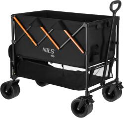 Nils Camp XXL NC2607 szállítókocsi 160 l - Fekete/Narancssárga (2865714)