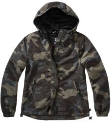 Brandit Summer Windbreaker Frontzip női kabát - Dark Camo - 4XL (2861719)