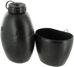 Highlander Forces 58 Pattern Water Bottle kulacs 1 l - Black (977665)