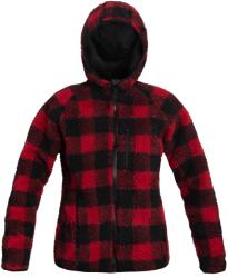 Brandit Teddyfleece Jacket női kabát - Red/Black - 5XL (2256253)