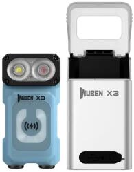 WUBEN X3 Pro Blue zseblámpa + alumínium töltődobozt - 700 lumen (2867234)