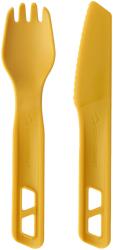 Sea to Summit Passage Cutlery Set 2P evőeszköz készlet - Arrowwood Yellow (2637419)