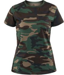 Brandit T-shirt női póló - Woodland - M (2586222)