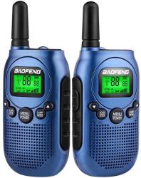 Baofeng BF-T6 PMR Panda rádiótelefon 2 db - Blue (2149019)
