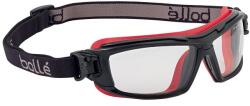Bollé ULTIM8 BSSI védőszemüveg - Clear/Red/Black (23165)