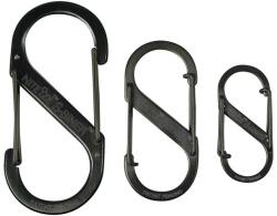 Nite Ize S-Biner Black karabiner - 3 db (12658)
