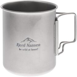 Fjord Nansen Jacon Cup Titanum titán bögre 400 ml - Silver (67245)