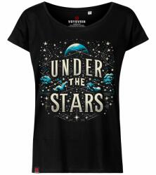 Voyovnik Under the Stars T-shirt női póló - Black - L (2786056)