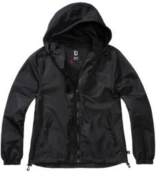 Brandit Summer Windbreaker Frontzip női kabát - Black - L (2586284)