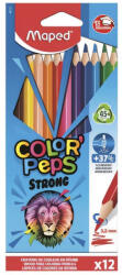 Maped Színes ceruza MAPED Color Peps Strong háromszögletű 12 darabos (862712)