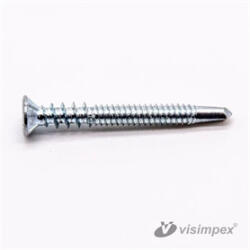 MKZ-F süllyesztett fejű vasalatrögzítő csavar 4, 3x35mm horganyzott PH